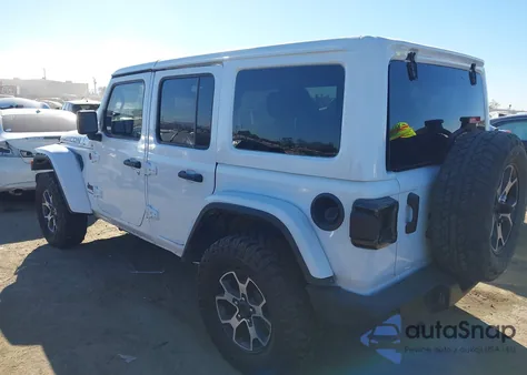 2023 Jeep Wrangler 4-Door Rubicon 4X4 z USA, uszkodzony, nr VIN 1C4HJXFG1PW50191